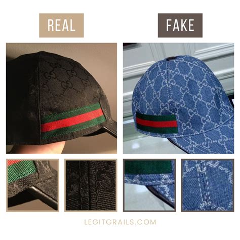 gucci cap vs fake|is my gucci cap real.